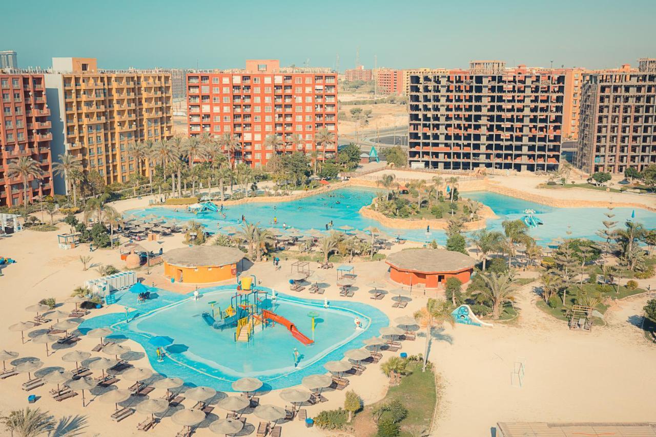 Porto Golf Marina Aqua Park & Beach Access By Best Of Bedz El Alamein Kültér fotó