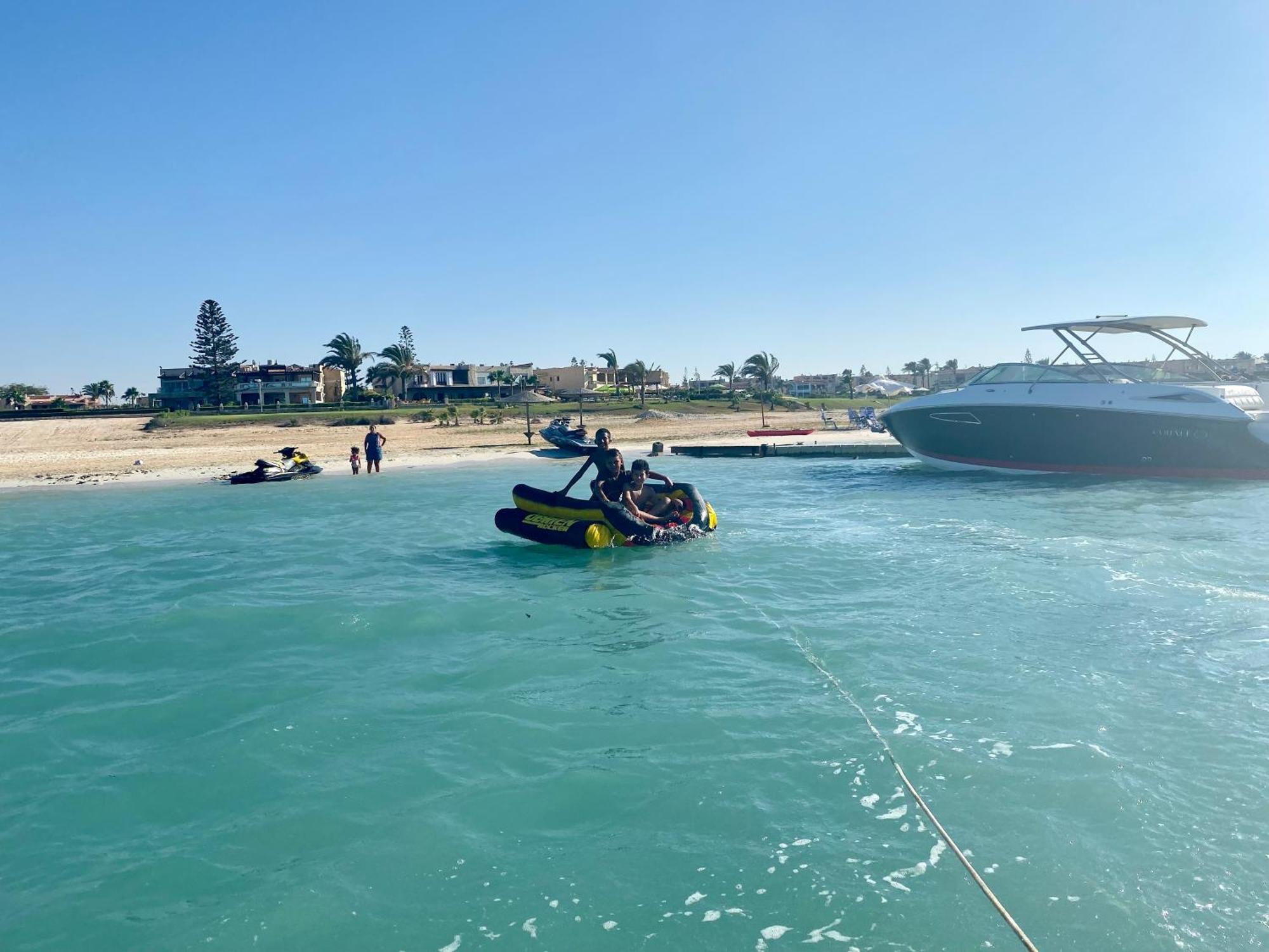 Porto Golf Marina Aqua Park & Beach Access By Best Of Bedz El Alamein Kültér fotó