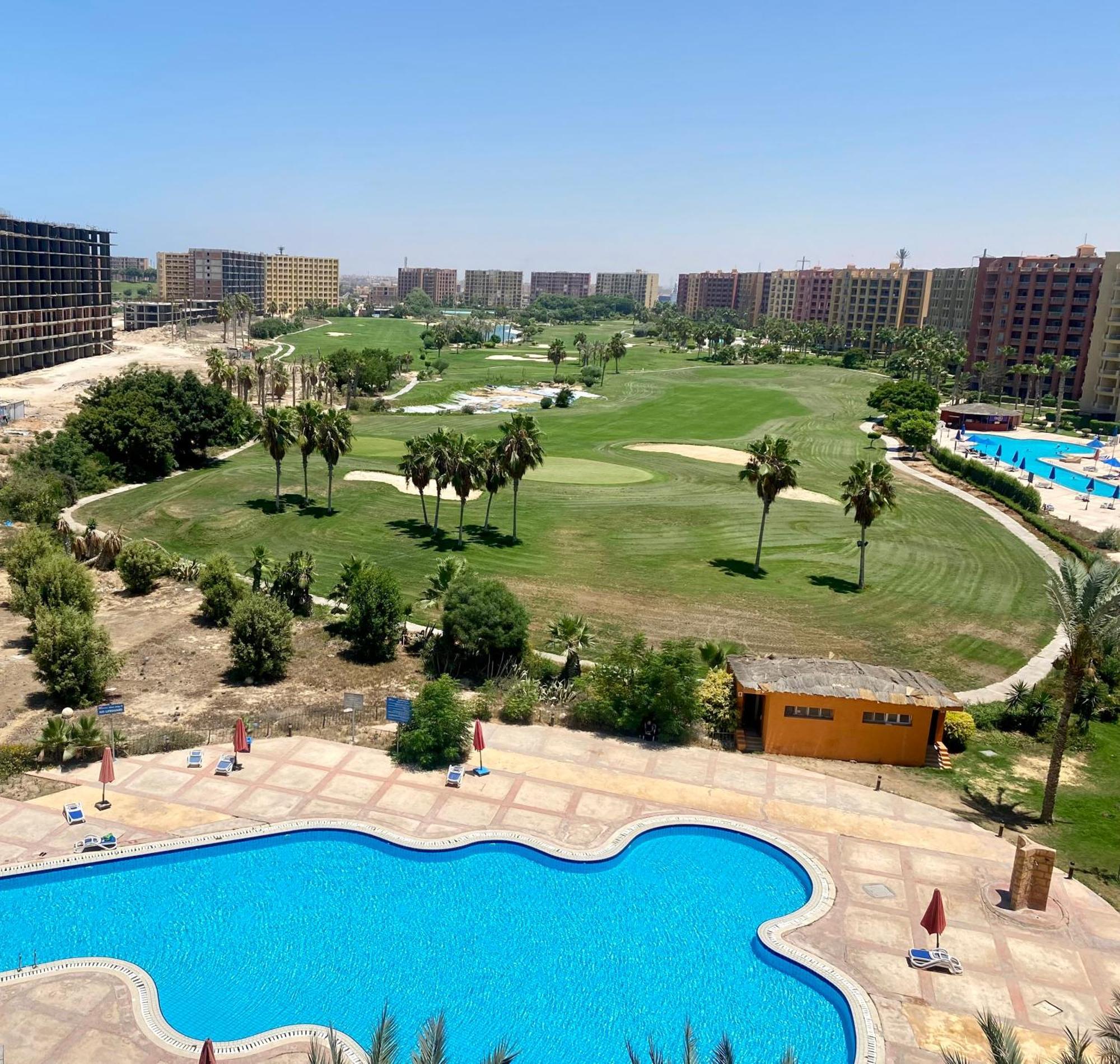 Porto Golf Marina Aqua Park & Beach Access By Best Of Bedz El Alamein Szoba fotó